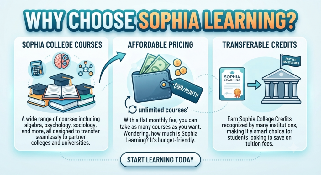 take my sophia learning class 